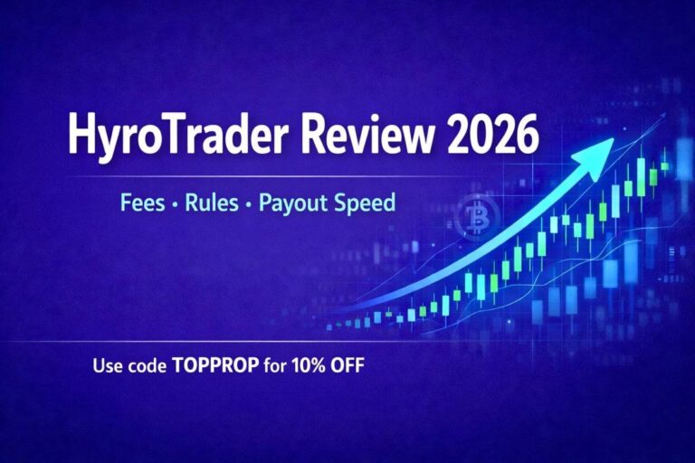HyroTrader Review 2026 – Fees, Rules, Payout Speed & 10% TOPPROP Discount
