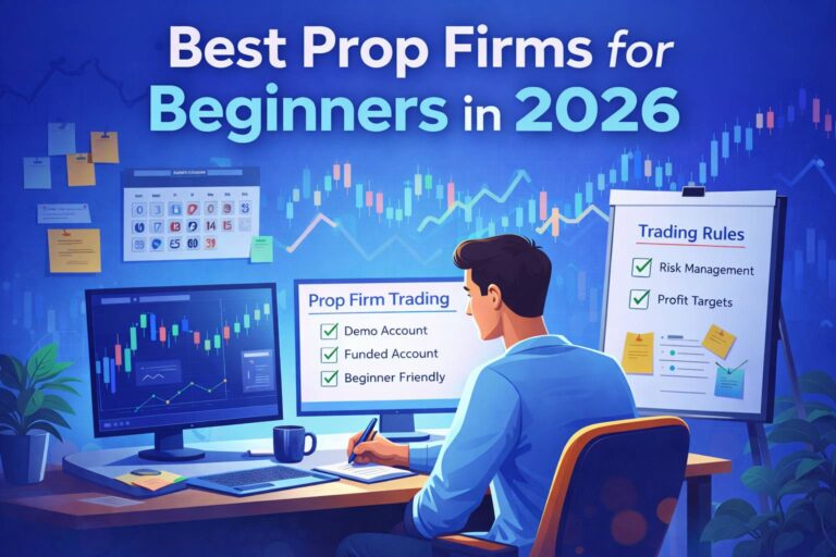 Best Prop Firms for Beginners in 2026: Low Fees, Simple Rules & High Payouts