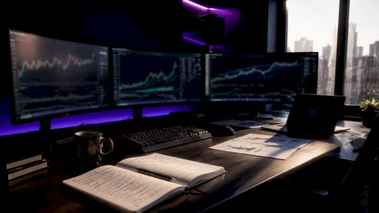 1782697242292_Home-trading-setup-with-multiple-monitors-and-trading-props Home trading setup with multiple monitors and trading props