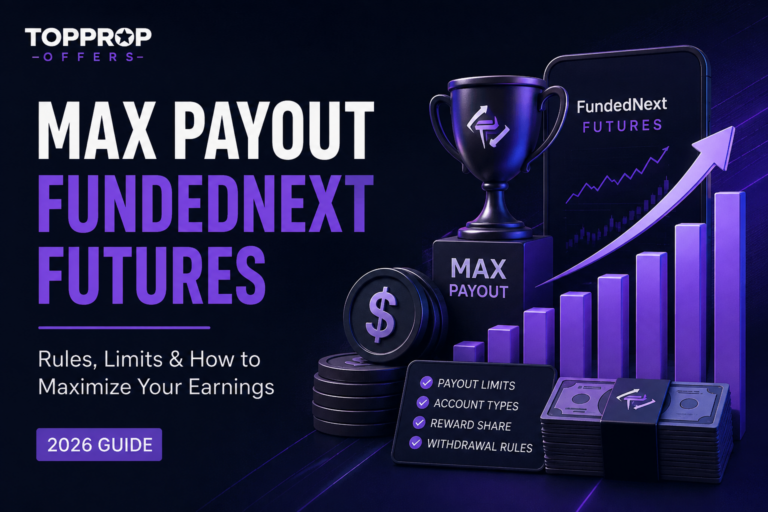 Max Payout FundedNext Futures (2026) Max Payout FundedNext Futures guide with payout limits, Reward Share, and withdrawal rules (2026)
