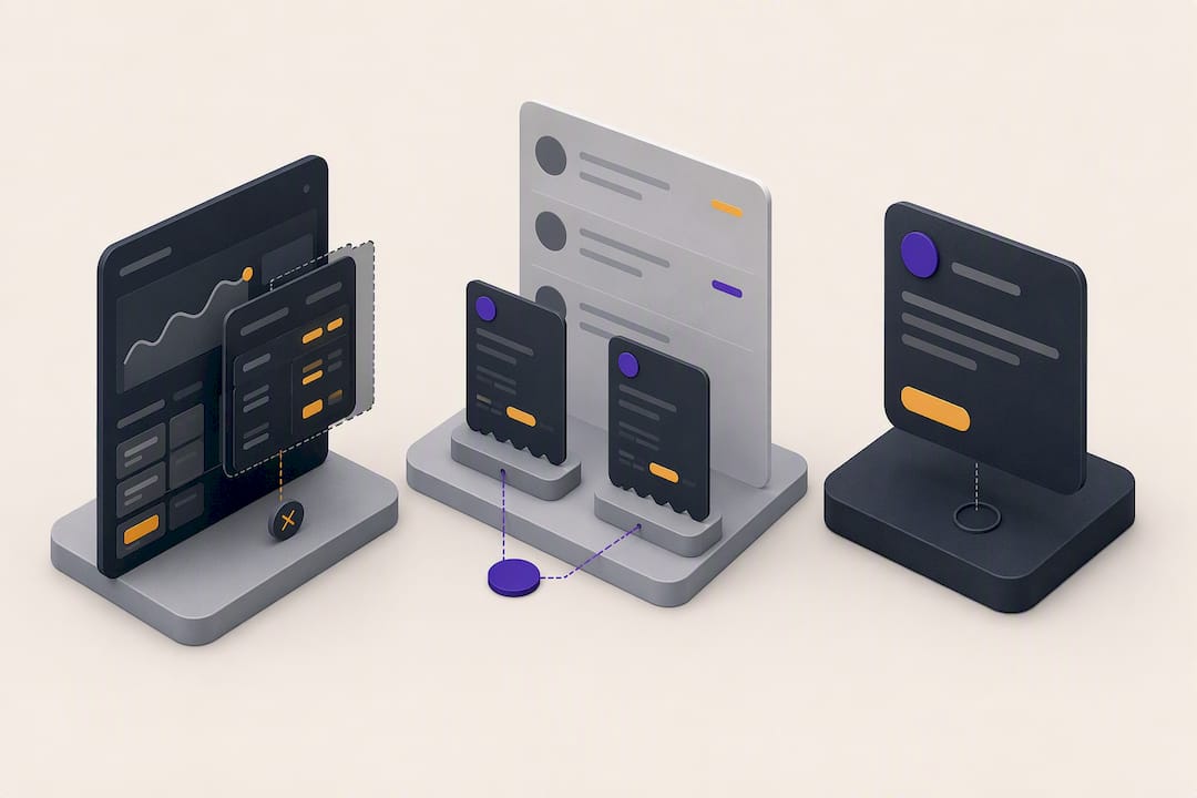Illustration of three payout proof fraud patterns