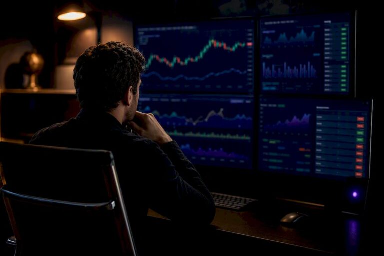 Trading dashboards showing anonymized payout evidence